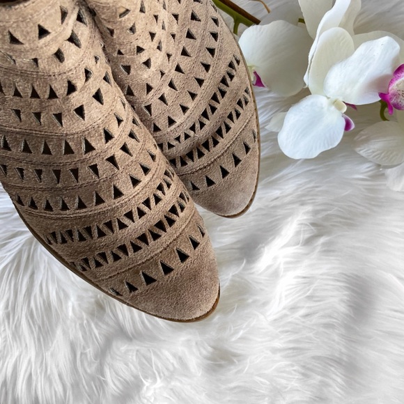 Fergalicious lacer cut perforated ankle booties - Picture 6 of 9